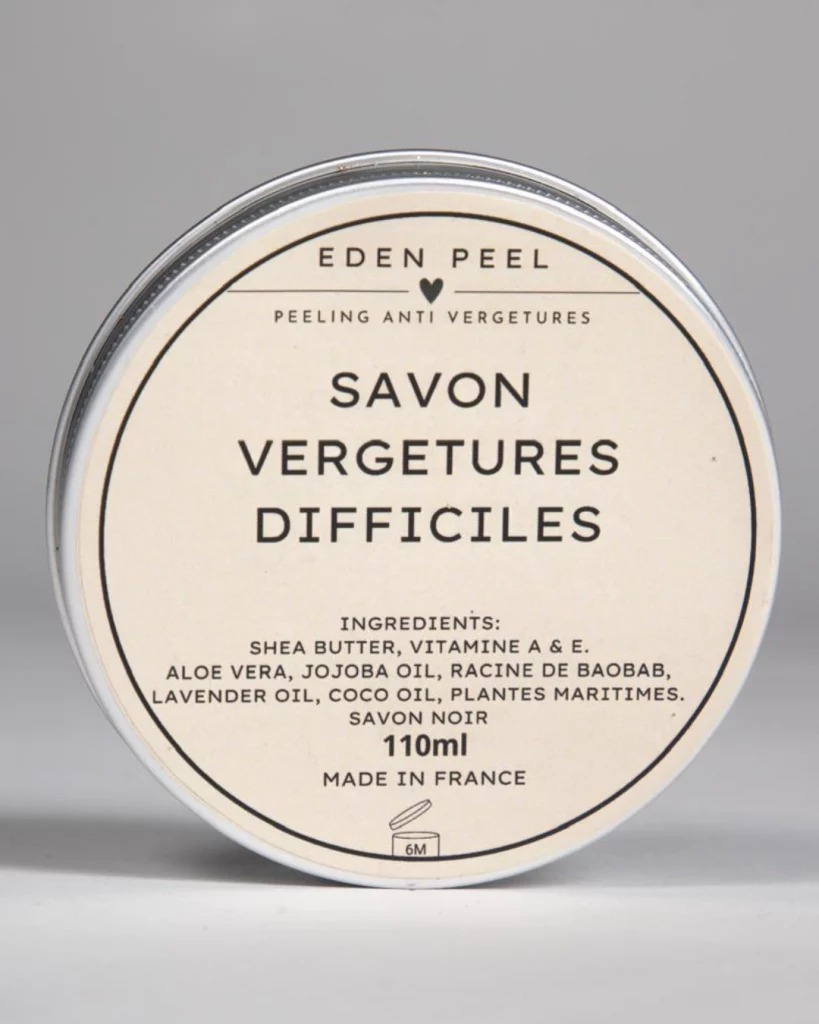 Soins anti-vergetures & peeling efficaces – Made in France savon edenpeel 1 (1)